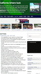 Mobile Screenshot of california-drivers-suck.com